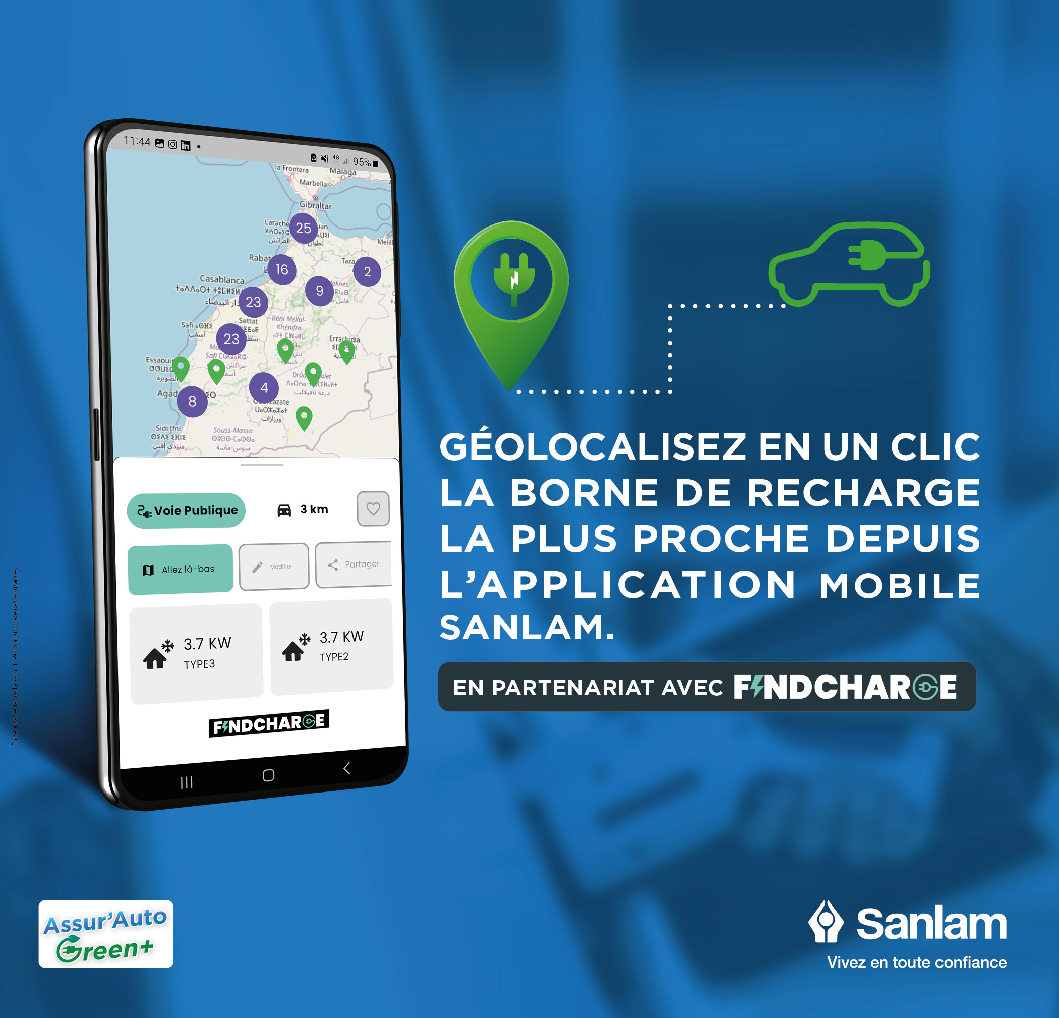 Géolocalisez en un clic la borne de recharge la plus proche