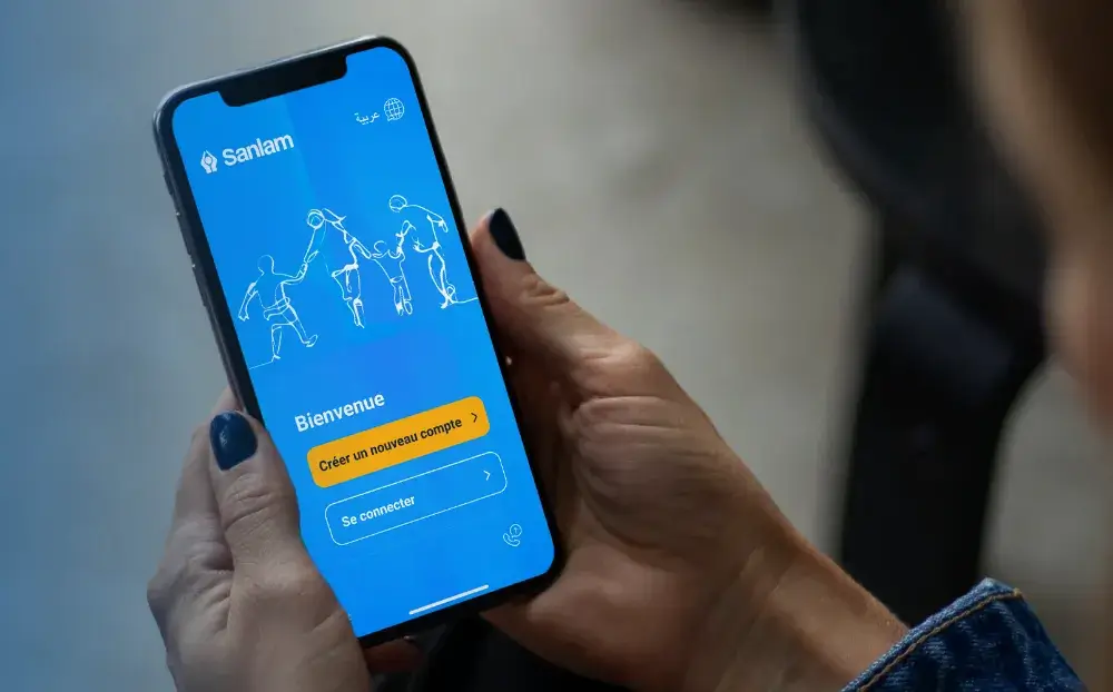 Découvrez la nouvelle application Sanlam Maroc