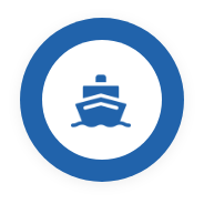 icône d'assurance des bateaux